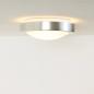 Preview: Lucide FRESH Deckenleuchte Badezimmer Ø27 cm E27 IP44 Chrom Matt Modern