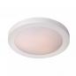 Preview: Lucide FRESH LED Deckenleuchte Badezimmer Ø27 cm E27 IP44 Weiß Acryl