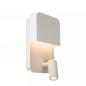 Preview: Lucide BOXER Bettleuchte / Wandleuchte LED 3000K Weiß mit USB-Ladepunkt