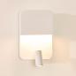 Preview: Lucide BOXER Bettleuchte / Wandleuchte LED 3000K Weiß mit USB-Ladepunkt