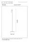 Preview: Lucide PHILON Stehlampe mit Leselampe LED Ø23cm 4,5W 3000K Schwarz dimmbar Touch