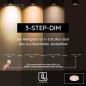 Preview: Lucide NURIA LED Deckenleuchte Ø50 cm 3-StepDim Weiß