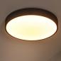 Preview: Lucide UNAR - LED Deckenleuchte Ø 39,5 cm 3-StepDim 2700K Schwarz