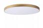 Preview: Lucide UNAR Deckenleuchte Ø80 cm LED 80W 2700K Mattes Gold/Messing – 3-StepDim, 5000lm moderne LED Deckenlampe