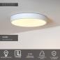 Preview: Lucide UNAR - LED Deckenleuchte Ø 39,5 cm 3-StepDim 2700K Weiß