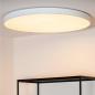 Preview: Lucide UNAR Deckenleuchte Ø80cm LED 80W 2700K Weiß 3-StepDim