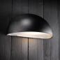 Preview: Nordlux Scorpius Maxi Wandleuchte Schwarz