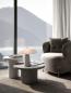 Preview: DFTP Glossy Tischleuchte Marmor in Opal weiss