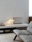 Preview: DFTP Glossy Tischleuchte Marmor in Opal weiss