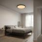 Preview: Nordlux Oja 60 28W 3200lm 2700K Warmweiß Ra80 120° 3-Step Moodmaker Deckenleuchte Schwarz