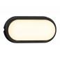 Preview: Nordlux Cuba Outdoor Bright Oval Wandleuchte Schwarz