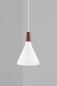 Preview: BUNDLE Design for the People Nori 18 Hängelampe Weiss inkl. 3er Pack Osram E27 LED Lampen