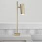 Preview: Nordlux Alanis morderne Tischleuchte Messing GU10 minimalistisches Design