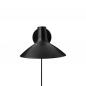 Preview: Design For The People Darci Short Wall Light Black – moderne Designer-Wandleuchte von Bjørn + Balle