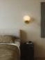 Preview: Design For The People Wandleuchte Messing Glas – elegante Designerleuchte von Maria Berntsen