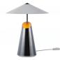 Preview: Nordlux Tischleuchte Taido Chrom E27 – moderne Designer-Tischleuchte von Anker Studio