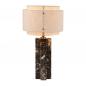 Preview: Design For The People Takai Marble Tischleuchte Beige – elegante Designerleuchte aus Marmor