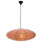 Preview: Nordlux Villo 60 moderne Pendelleuchte Schirm shade   Braun Papier retro Design ohne Fassung