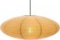 Preview: Nordlux Villo 60 moderne Pendelleuchte Schirm shade Gelb Papier retro Design ohne Fassung