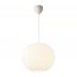 Preview: Design For The People Pendelleuchte Opal Weiß Glas – elegante Designer-Hängeleuchte von Sofie Lefèvre