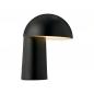 Preview: Design For The People Faye Portable Table Lamp Black – kabellose Designer-Tischleuchte von Charlotte Høncke