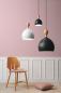 Preview: Halo Design Dueodde Hängeleuchte Metall/Holz Ø30cm Schwarz