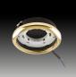 Preview: EVN 587421 Deckeneinbauleuchte GX53 Gold 230V dimmbar Einbaudurchmesser 80 mm