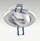 Preview: EVN 608014 schwenkbare Deckeneinbauleuchte Aluminium 12 V AC/DC max. 50 W ohne Fassung Einbaudurchmesser 68 mm