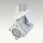 Preview: EVN Schwenkbarer Decken Spot Quadratisch Aluminium IP54 feuchtraumgeeignet