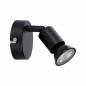 Preview: Paulmann Wand- und Deckenspot Carolina für GU10 LED Schwarz matt Metall 66755