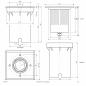 Preview: EVN Schwenkbare LED-Bodeneinbauleuchte, IP67 678410402