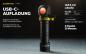 Preview: Armytek Elf C2 USB-C Taschen- und Stirnlampe mit Magnethalterung / Stirnhalterung akkubetrieben Warmes Licht