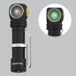 Preview: Armytek  Wizard C2 WG Warm LED Stirnlampe und Taschenlampe akkubetrieben Magnet USB neutralweißes und grünes Licht