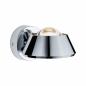 Preview: Regenbogen up&down LED Wandleuchte Sabik dimmbar Spritzwasserschutz Chrom Paulmann 70947