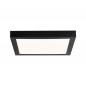 Preview: Paulmann 70985 WallCeiling Abia LED-Panel 300x300mm 22W Schwarz matt Kunststoff