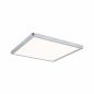 Preview: Paulmann 70994 LED Panel Atria Shine Backlight eckig modern schlicht warmweiß Chrom matt