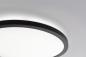 Preview: Paulmann 71013 LED Panel 3-Stufen-dimmbar Atria Shine Backlight modern rund 420mm neutralweiß Schwarz dimmbar