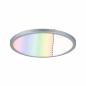 Preview: Paulmann 71018 LED Panel Atria Shine Backlight rund 293mm modern Regenbogen Chrom matt dimmbar