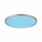 Preview: Paulmann 71018 LED Panel Atria Shine Backlight rund 293mm modern Regenbogen Chrom matt dimmbar