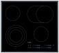 Preview: AEG TO64RA07FB 3000 Radiant Hob Glaskeramikkochfeld 60 cm autark 4 Kochzonen schwarz