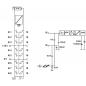 Preview: WAGO 750-497 Analogeingangsklemme 8-Kanal DC 0–10 V / ±10 V 12 Bit