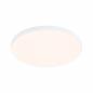 Preview: Paulmann 79939 VariFit LED Einbaupanel Veluna Edge schlicht Spritzwasser geschützt rund 120mm warmweiß Weiß