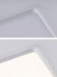 Preview: Paulmann 79947 VariFit LED Einbaupanel Veluna Edge schlicht Spritzwasser geschützt eckig 90x90mm warmweiß Weiß dimmbar