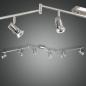 Preview: Fabas Luce 2554-86-178 Alice Spot GU10 6x50W Nickel satiniert