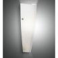 Preview: Dedalo Glas Wandleuchte in Weiss für feuchtere Umgebungen geeignet IP44 von Fabas Luce