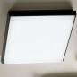 Preview: Fabas Luce 3314-61-101 LED Außen-Deckenleuchte Desdy 240x50mm 23W Warmweiß IP54 Schwarz