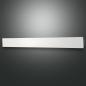 Preview: Dimmbare LED-Wandleuchte Lotus Weiss 93cm lang von Fabas Luce