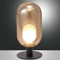 Preview: Gubbio Tischleuchte G9 LED 1x33W Amber Fabas Luce