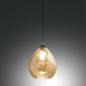 Preview: Gisella Pendelleuchte in Amber italienisches Design von Fabas Luce