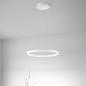 Preview: FABAS LUCE FAB-3508-40-102-01 Giotto LED Pendelleuchte Ø60cm 36W Warmweiß Weiß dimmbar Smartluce